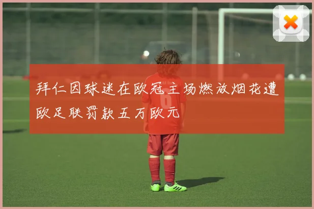 拜仁因球迷在欧冠主场燃放烟花遭欧足联罚款五万欧元